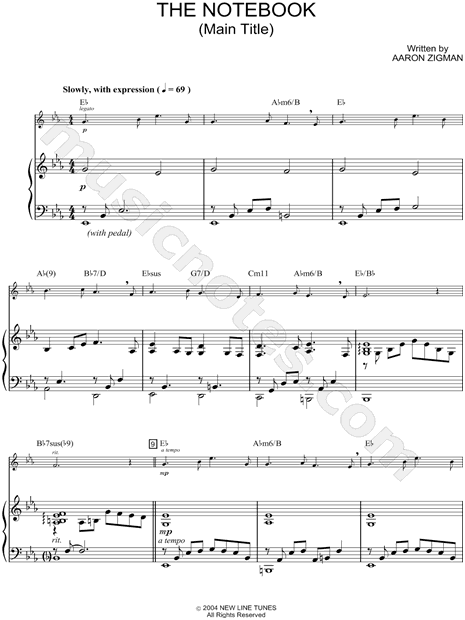 Collection: The Notebook (Main Title)