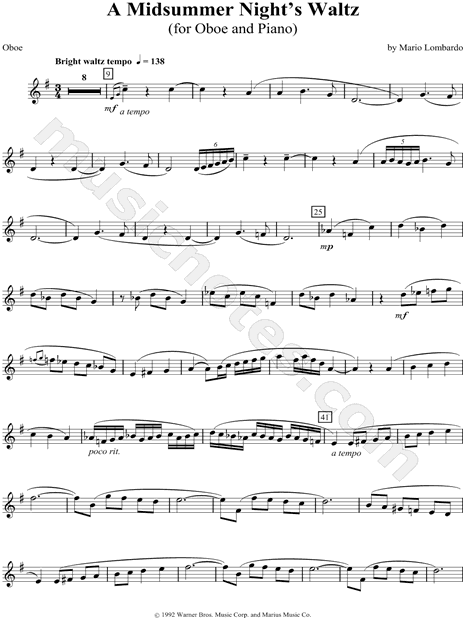 Collection: A Midsummer Night's Waltz