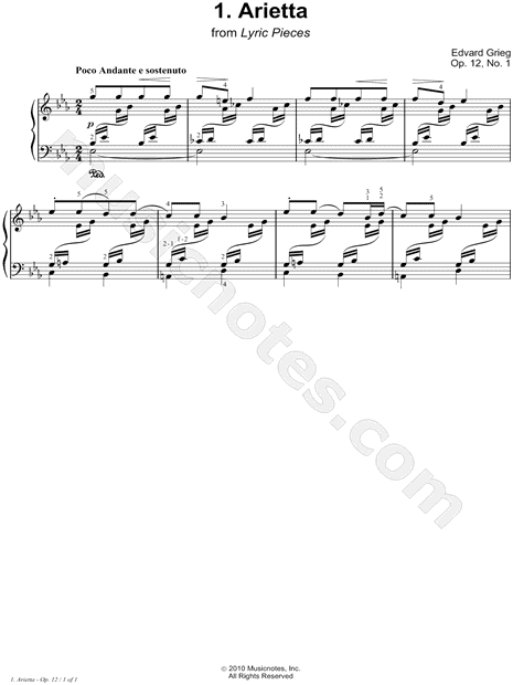 Collection: Lyric Pieces, Op. 12