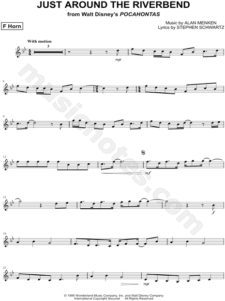 Collection: Just Around the Riverbend - F Horn & Piano