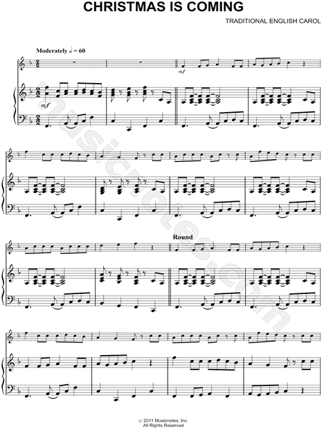 Collection: Christmas Is Coming - Eb Instrument & Piano