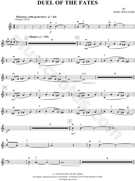 Collection: Duel of the Fates - Violin & Piano