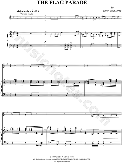 Collection: The Flag Parade - Flute & Piano