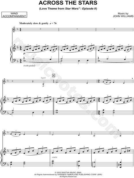Collection: Across the Stars - Flute & Piano