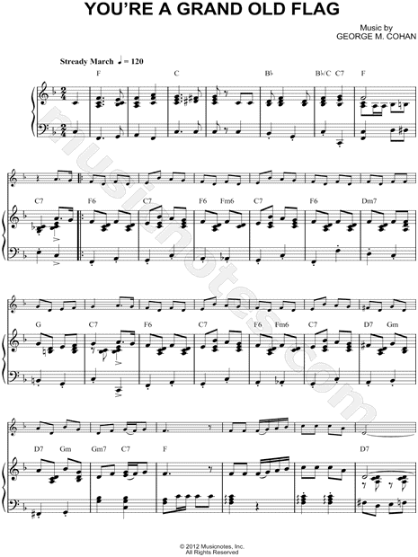 Collection: You're a Grand Old Flag - Viola & Piano Accompaniment