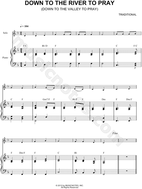 Collection: Down to the River to Pray - Violin & Piano