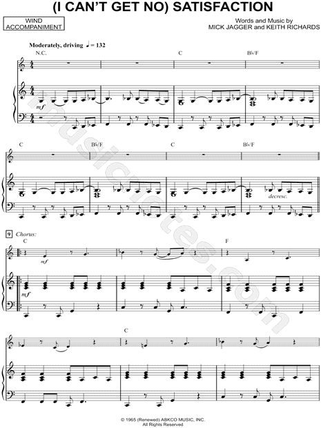 Collection: (I Can't Get No) Satisfaction - Trumpet & Piano