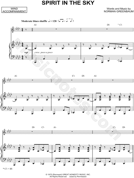 Collection: Spirit In the Sky - Tenor Saxophone & Piano