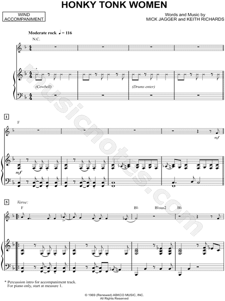 Collection: Honky Tonk Women - French Horn & Piano