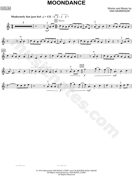 Collection: Moondance - Violin & Piano