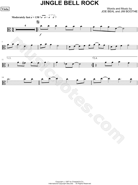 Collection: Jingle Bell Rock - Viola & Piano