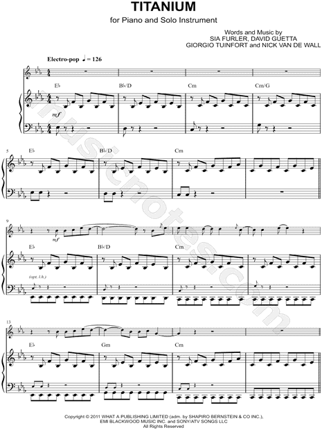 Collection: Titanium - Bb Instrument & Piano