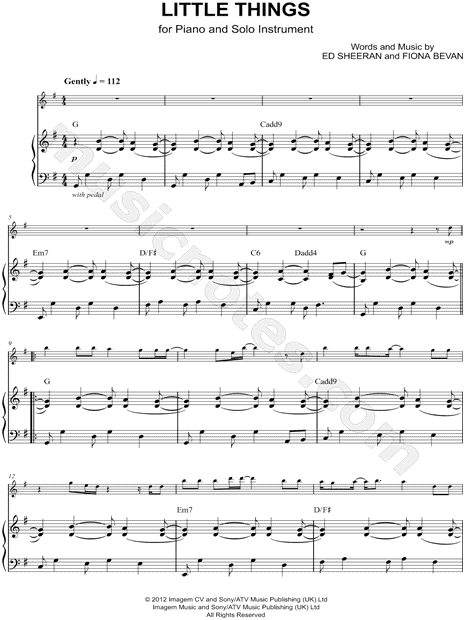 Collection: Little Things - F Instrument & Piano