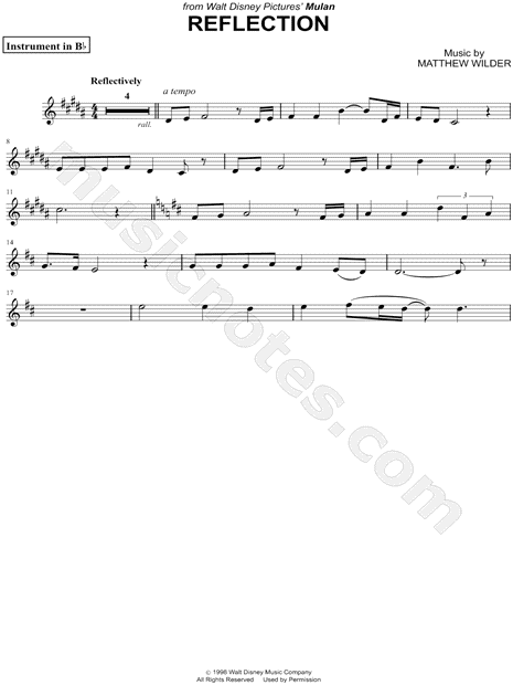 Collection: Reflection - Bb Instrument & Piano