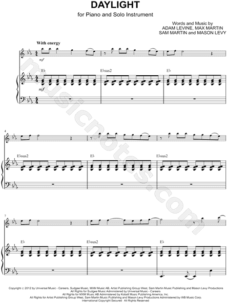 Collection: Daylight - C Instrument & Piano