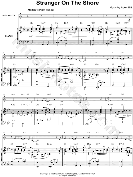 Collection: Stranger on the Shore - Clarinet & Piano