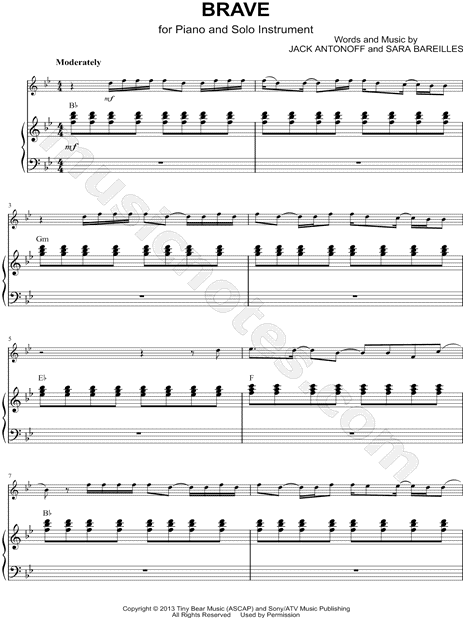 Collection: Brave - F Instrument & Piano