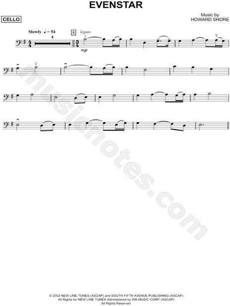 Collection: Evenstar - Cello & Piano