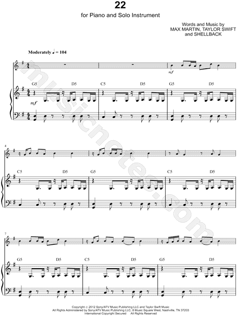 Collection: 22 - Eb Instrument & Piano