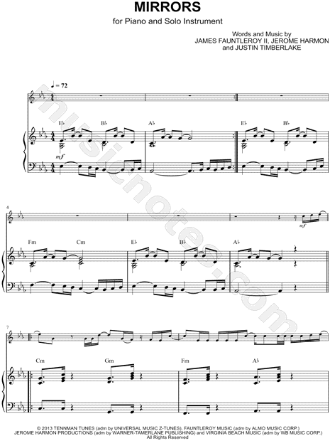 Collection: Mirrors - F Instrument & Piano