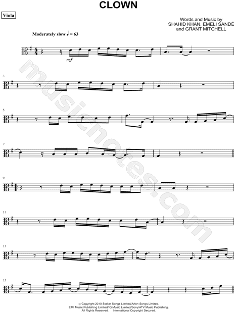 Collection: Clown - Viola & Piano