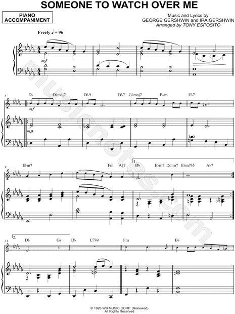 Collection: Someone to Watch Over Me - Flute & Piano