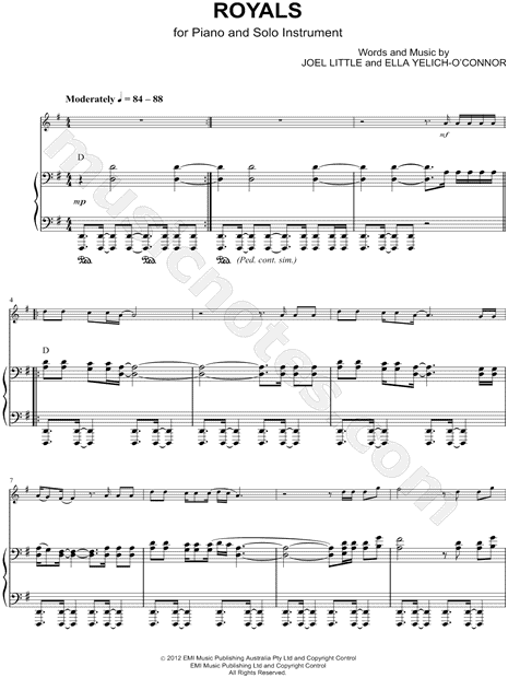 Collection: Royals - Eb Instrument & Piano