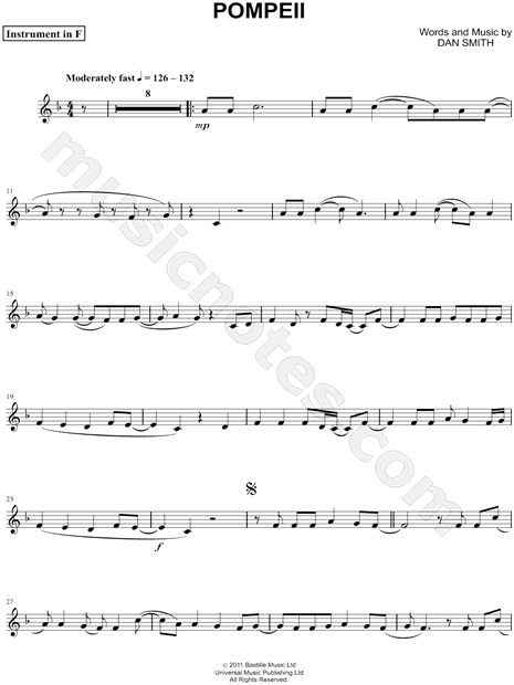 Collection: Pompeii - F Instrument & Piano