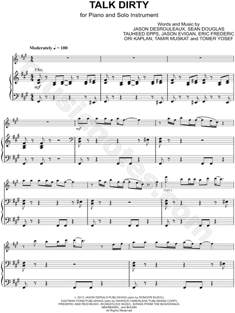 Collection: Talk Dirty - Viola & Piano