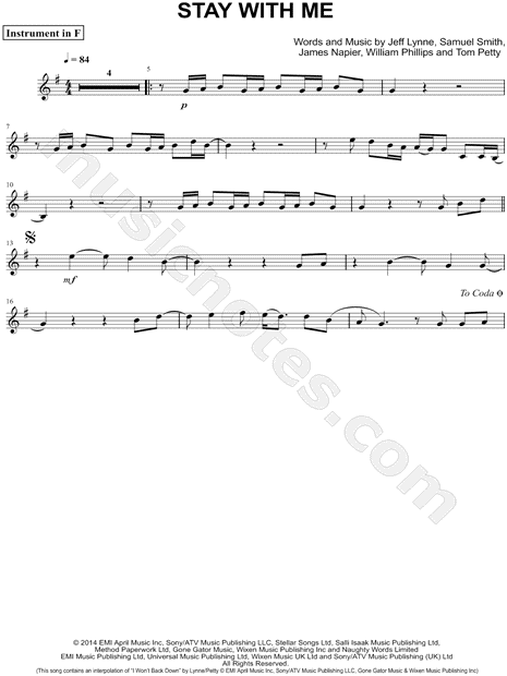 Collection: Stay with Me - F Instrument & Piano