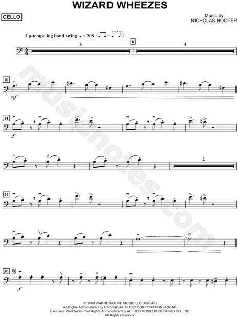 Collection: Wizard Wheezes - Cello & Piano