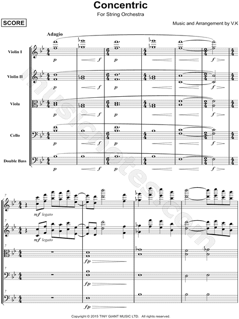 Collection: Concentric - String Quintet