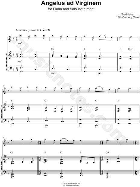 Collection: Angelus ad Virginem - Viola & Piano