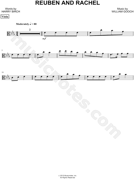 Collection: Reuben and Rachel - Viola & Piano