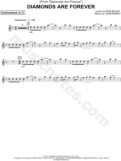 Collection: Diamonds Are Forever - C Instrument & Piano