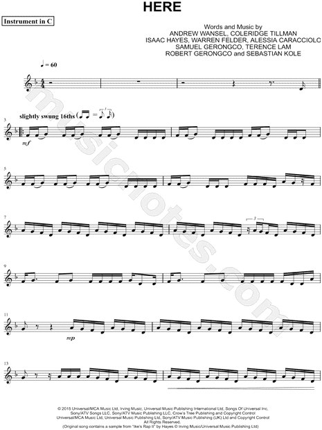 Collection: Here - C Instrument & Piano