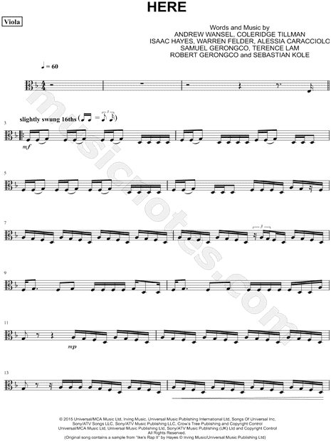 Collection: Here - Viola & Piano