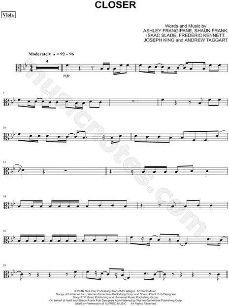 Collection: Closer - Viola & Piano