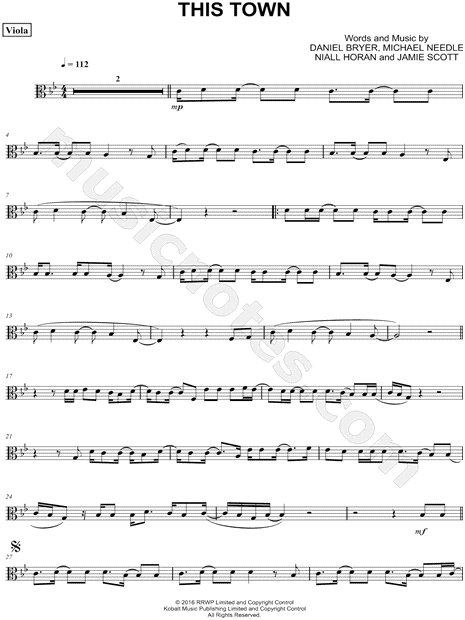 Collection: This Town - Viola & Piano