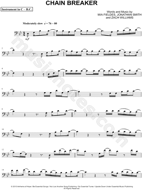 Collection: Chain Breaker - Eb Instrument & Piano