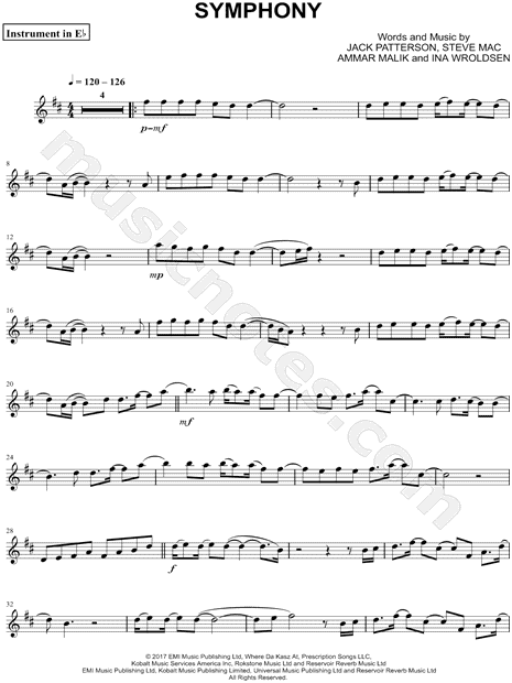 Collection: Symphony - Eb Instrument & Piano