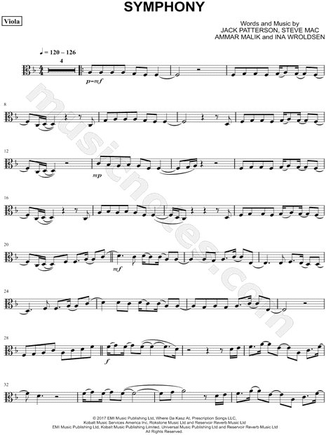 Collection: Symphony - Viola & Piano