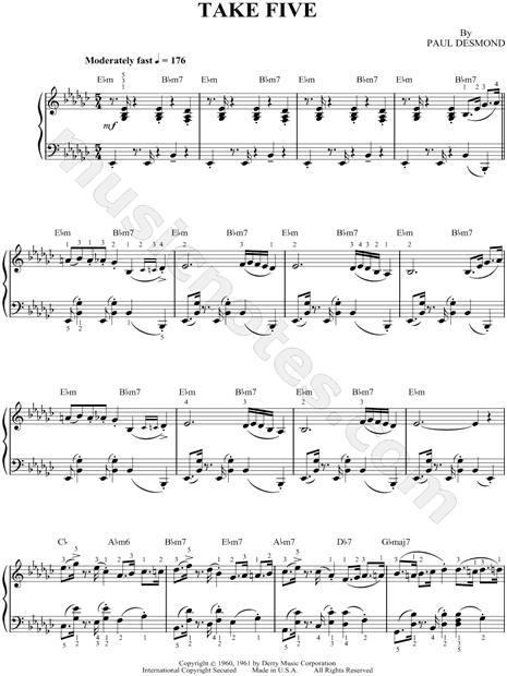 Collection: 12 Pop/Rock Songs with Unusual Time Signatures