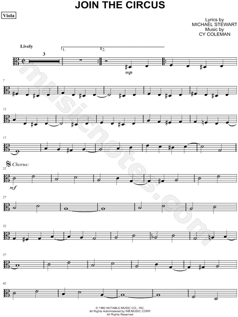 Collection: Join the Circus - Viola & Piano