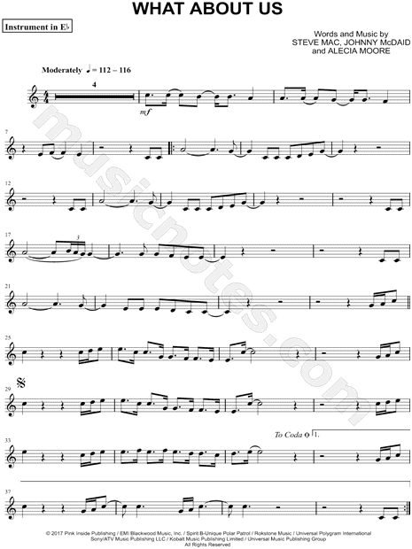 Collection: What About Us - Eb Instrument & Piano