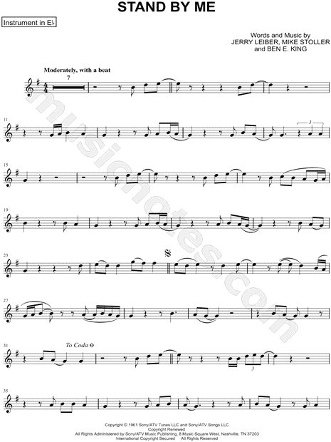 Collection: Stand by Me - Eb Instrument & Piano