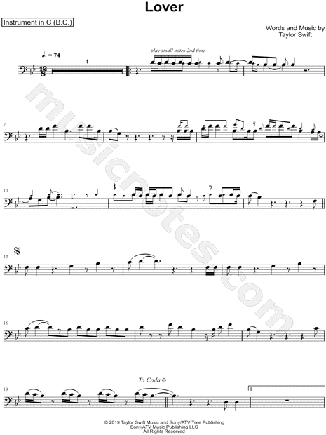 Collection: Lover - Bass Clef Instrument