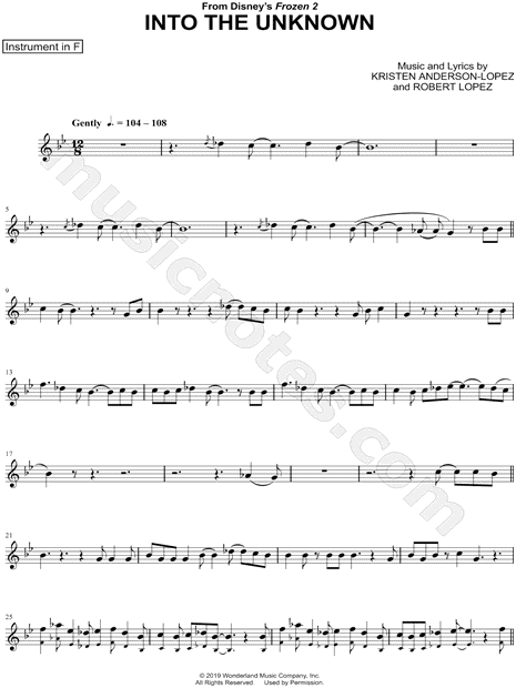 Collection: Into the Unknown - F Instrument & Piano