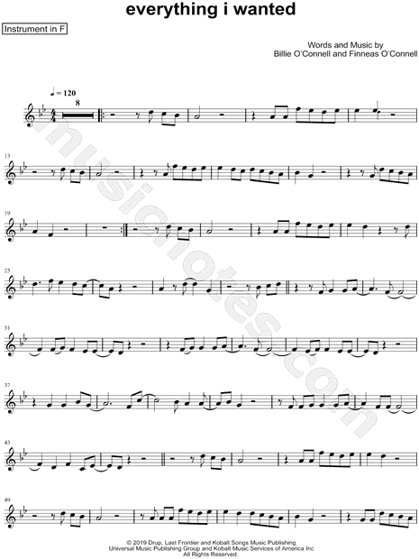 Collection: everything i wanted - F Instrument & Piano