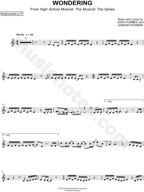 Collection: Wondering - F Instrument & Piano